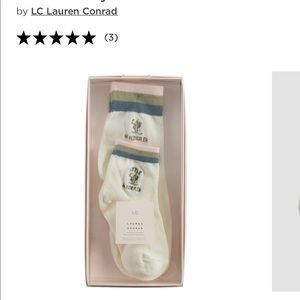 LC Lauren Conrad matching mommy & me socks